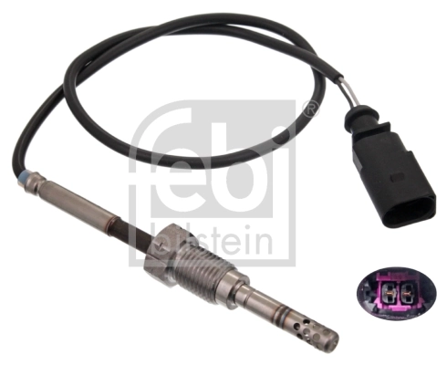 Sensor, exhaust gas temperature